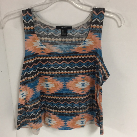 2 tribal pattern tank tops - Picture 4 of 4